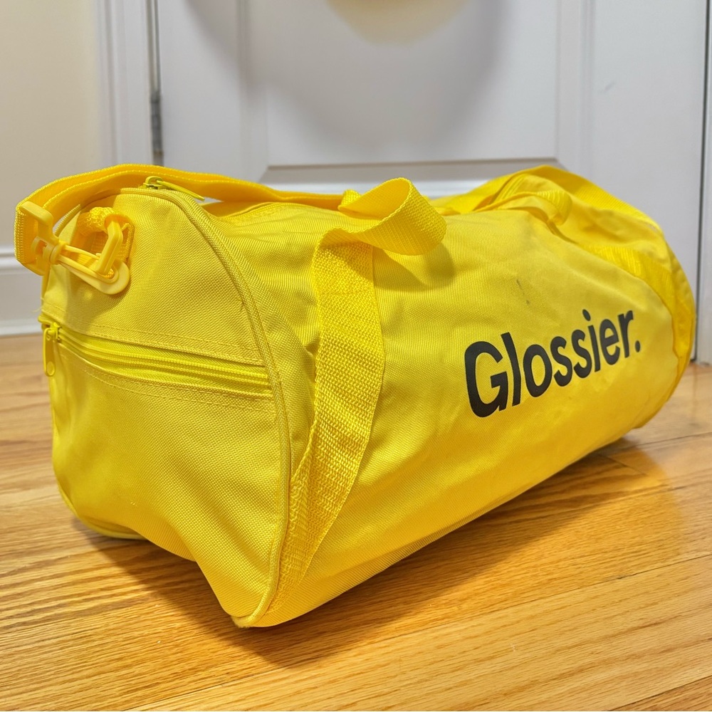 GLOSSIER Sunshine Yellow Duffel Bag